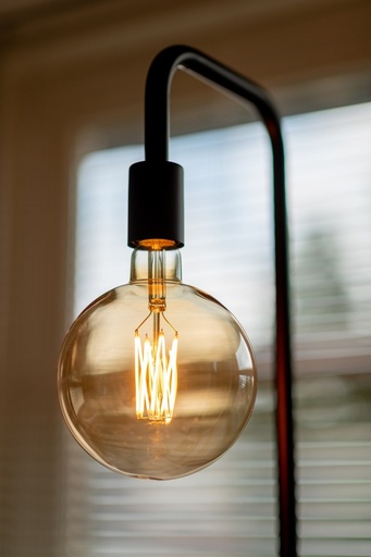 [E3YG2] Bailey LED Filament Globe G150 Gold 8W Dimmable E27 - 144613