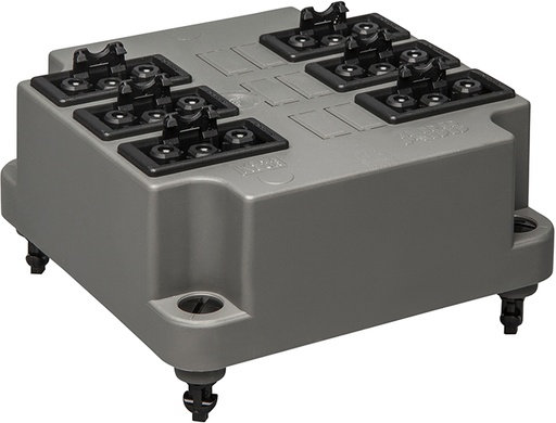 [E3YFK] ABB 3640 Abdeckung Mit 6x GST18 3-Pole Steckverbindern - 1SPA007130F9545