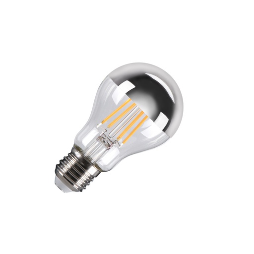 [E3YHG] Slv A60 Chroom Spiegelkop Led E27 7.5W 2700K - 1005305