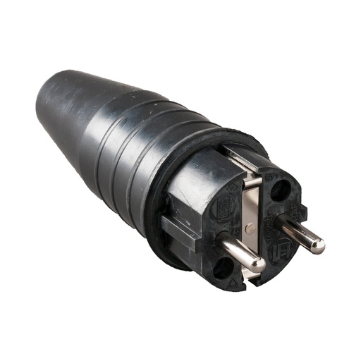[E3YHV] Heavy Duty Industriële Rubber Stroomstekker 16A 250V - 104446