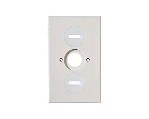 [E3YKF] Martin Kaiser Mounting Plate With Brass Bushings M4 - 829/WS [30 Pieces]