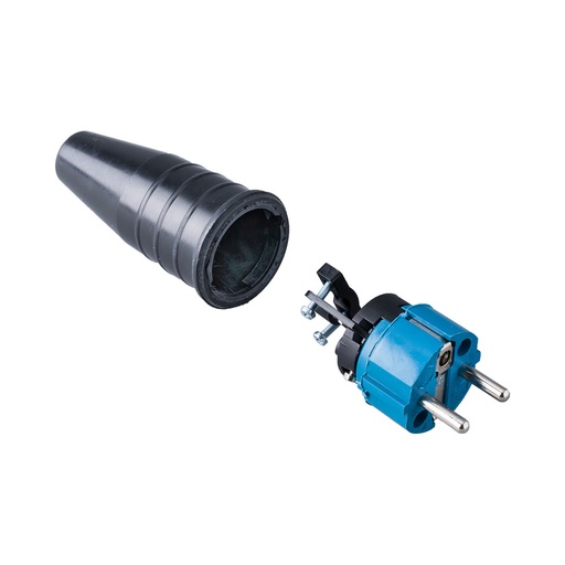 [E3YK6] Heavy Duty Industriële Rubber Stroomstekker 16A 250V - 108868
