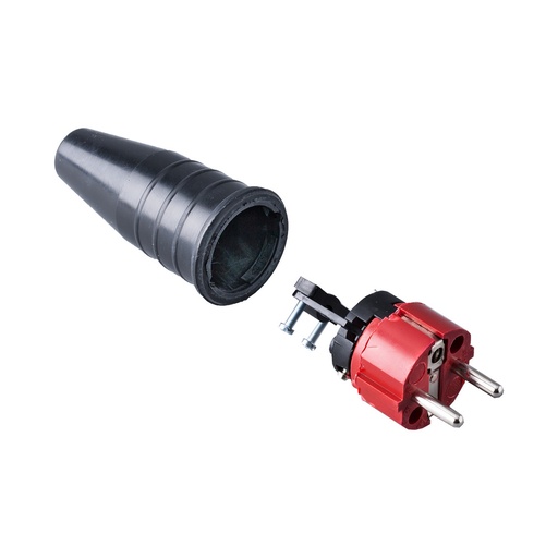 [E3YKZ] Schwerlast Industrieller Gummi Stromstecker 16A 250V - 108866