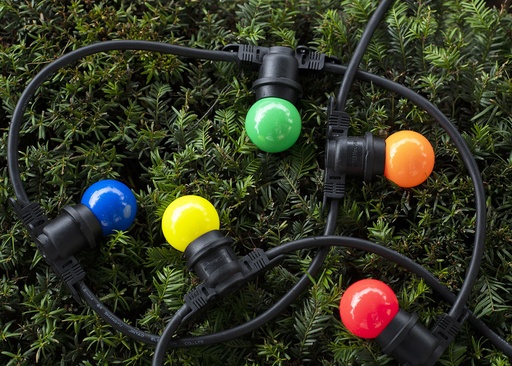 [E3YMR] Bailey EcoPack 7PC LED Feestlamp Set G45 E27 Regenboog - 144948