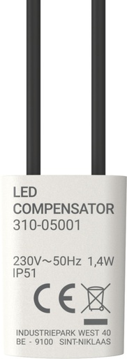 [E3YM6] Niko Led Dimmer Compensator - 310-05001