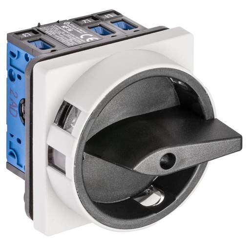 [E3YQM] Kraus Naimer 16A 4 Pole Panel Mount Main Switch IP66 - 70020055