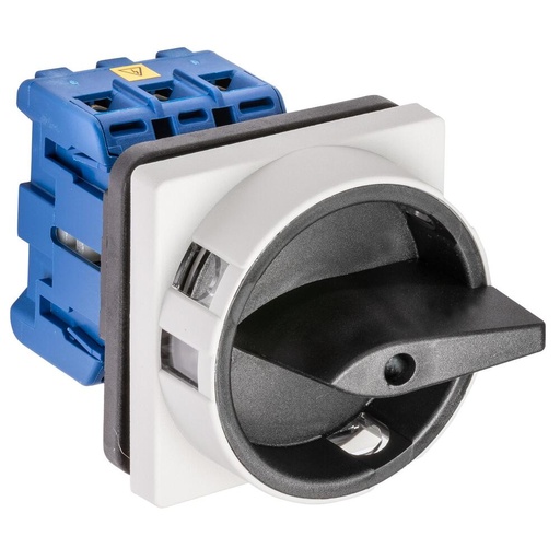 [E3YQW] Kraus Naimer 4-Pole Main Switch 32A IP66 Panel Mount - 70010693
