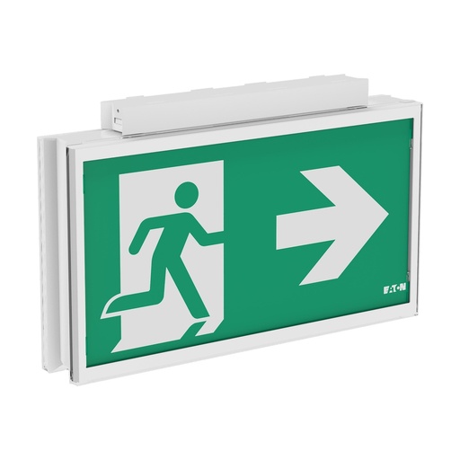 [E3YPS] Eaton FlexiTech Double Lumière De Sortie De Secours LED IP65 30m - FT3EC4IUCGL18IP