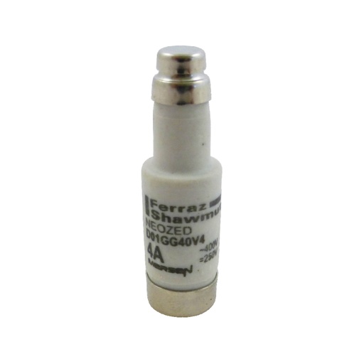 [E3YR9] D0 Neozed 4A Enlace De Fusible 400VAC 250VDC Serie D01 - W200809 [10 Piezas]