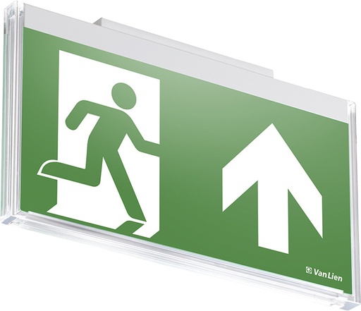 [E3YSR] 2W LED Notfall Wandleuchte 22M Reichweite Weiß - 7TCA309010R0076