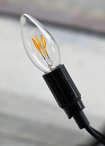 [E3YRF] Bailey Spiraled Estelle C35 E14 Led Vela 2.2W Regulable - 145007