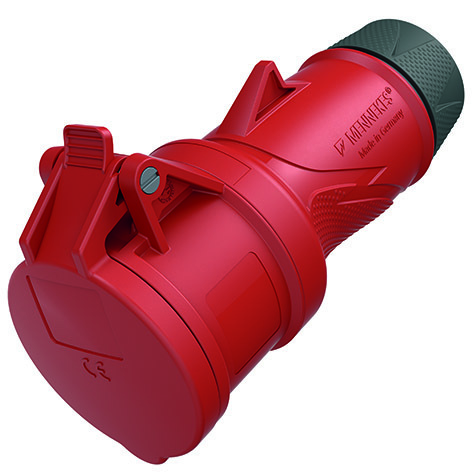 [E3YU2] Industrial CEE Power Connector 32A 4P 400V IP54 - 14516