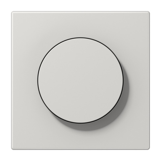[E3YUF] Jung LS990 Rotary Dimmer Afdekking Lichtgrijs - LS1740LG