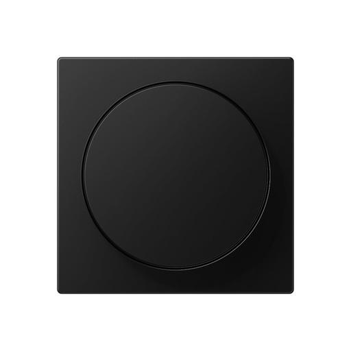 [E3YUV] Jung A Series Rotary Dimmer Cover Matte Black - A1740BFSWM