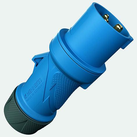 [E3YU7] Industriële 32A 230V 3P IP54 Ergo Stroomconnector - 13513