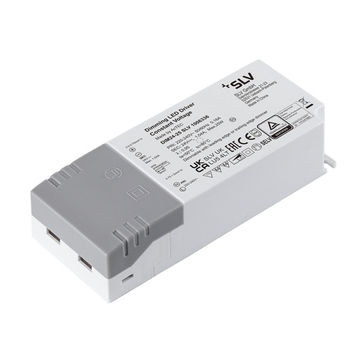 [E3YVK] SLV LED Power Supply 24V 25W Phase Dimmable - 1006336