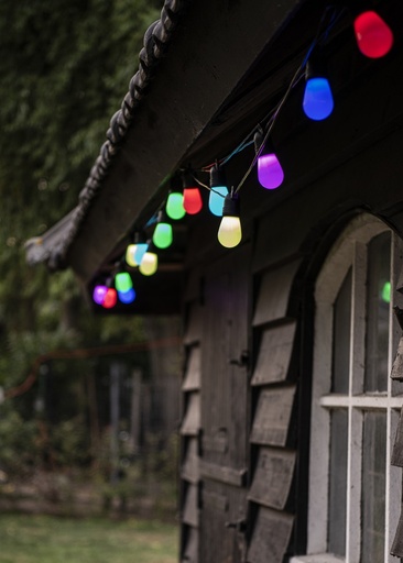 [E3YZW] Smart WiFi LED String Light 15M ST45 RGBW IP44 - 145600