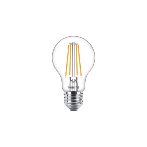 [E3Z5E] Philips CorePro Led A60 E27 8.5W 840 Bombilla De Vidrio Claro - 8719514347083