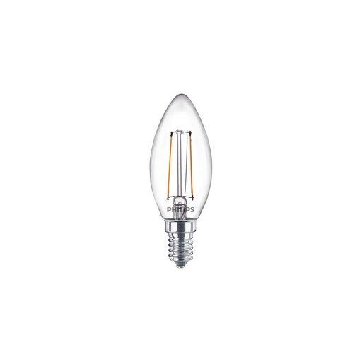 [E3Z5D] Philips CorePro Led Bougie E14 2.2W 840 Verre Clair B35 - 8719514347342
