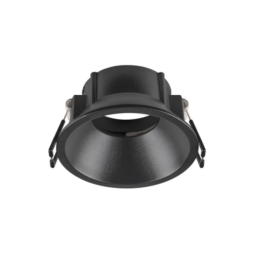 [E3ZHD] SLV New Tria 75 Recessed Ceiling Mount Ring Black - 1007488