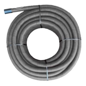 [E3ZGK] Tubo De Protección De Cable PE-HD De Doble Pared 125x107mm 50M Negro - MBZ125 [50 Metros]