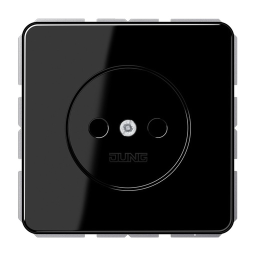 [E3ZJB] Jung CD1510NSW 16A Niet-Geaarde Wandcontactdoos Zwart (Europese Stekkerdoos) - CD1510NSW