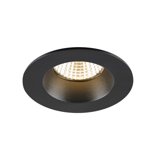 [E3ZHH] SLV Neue Tria 68 LED Einbauleuchte IP65 3000K Schwarz - 1007408