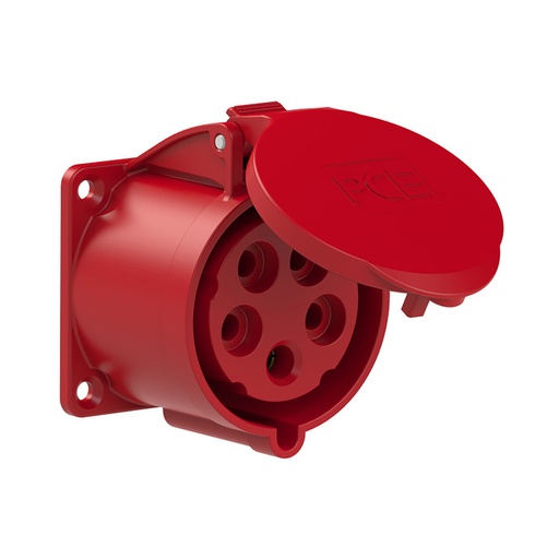 [E3ZGA] Industriële CEE Paneelstopcontact 32A 5P 400V IP54 - 325-6V