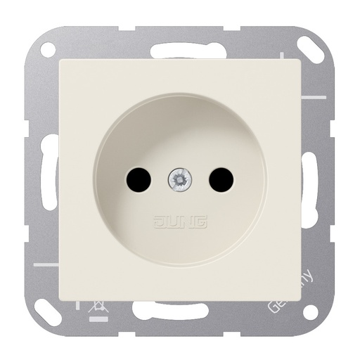 [E3ZJF] Jung A1510N Safety Plus Socket Outlet Without Ground Pin (European Socket) - A1510N