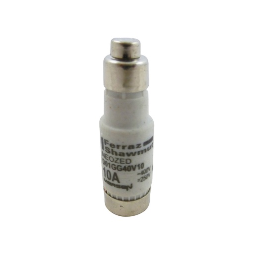 [E3ZJZ] D01 Enlace De Fusible Neozed 10A 400VAC 250VDC - W211090 [10 Piezas]