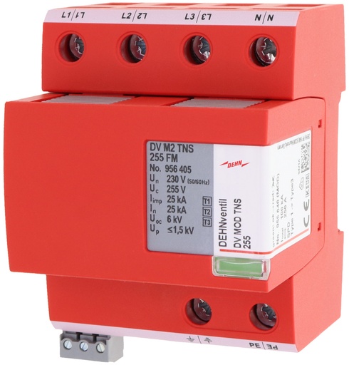 [E3ZJ9] DEHN Parafoudre Combiné Type 1+2+3 Pour Systèmes TN-S - 956405