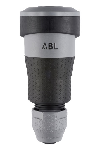 [E3ZK7] Professioneller Schuko Anschluss IP54 Schwerlast Grau - 100000107