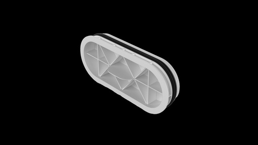 [E3ZMX] DucoFlex Oval Sealing Cap 165mm - 0000-4713