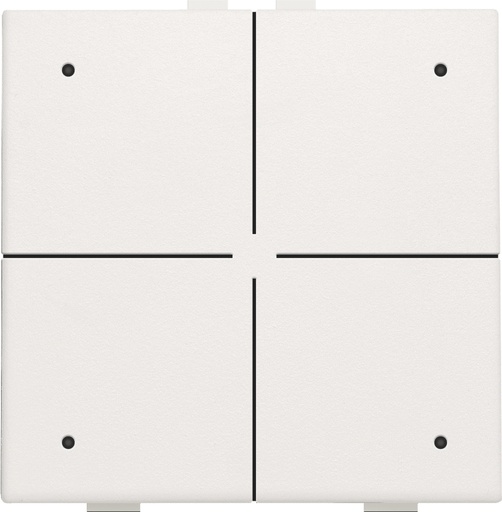 [E3ZN2] 4-Weg Slimme Drukknop Met LED En Comfortsensoren - 101-52204