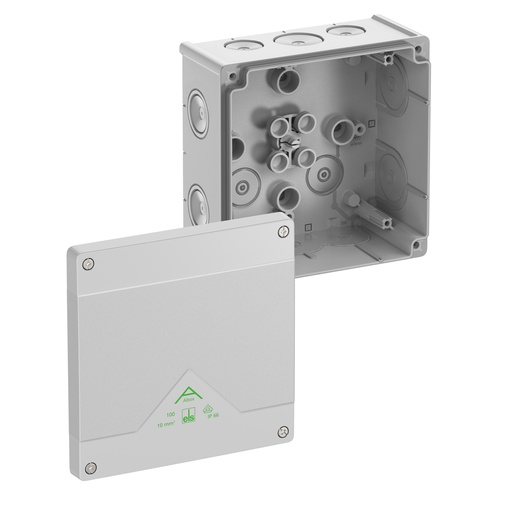 [E3ZPP] Spelsberg Abox 100-L Doos IP66 152x152x80mm - 81040001