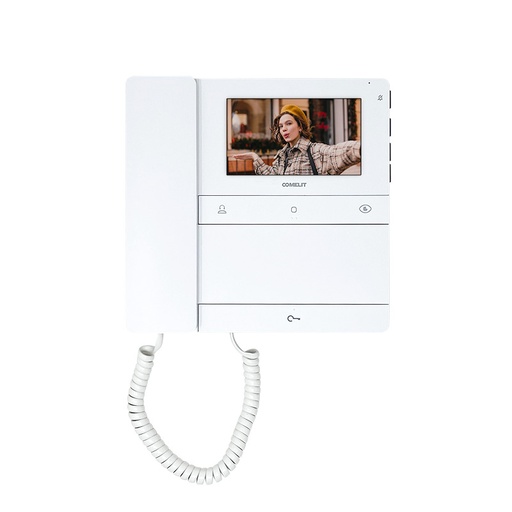 [E3ZNT] Comelit Logos 4.3 Video Door Monitor With Handset SB2 - LS8701