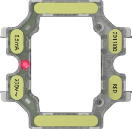 [E3ZQN] Gira Led Indicator Licht V2 230V 0.5mA Rood - 3792011