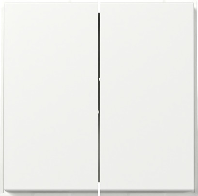 [E3ZR2] Gira TX-44 2-Gang Staande Rocker Schakelaar Puur Wit - 349566