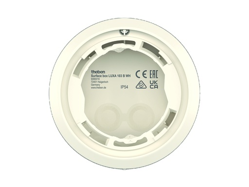 [E3ZTJ] Oppervlakte Bevestigingsbehuizing Voor Luxa 103 KNX Aanwezigheidsdetector - 9080019