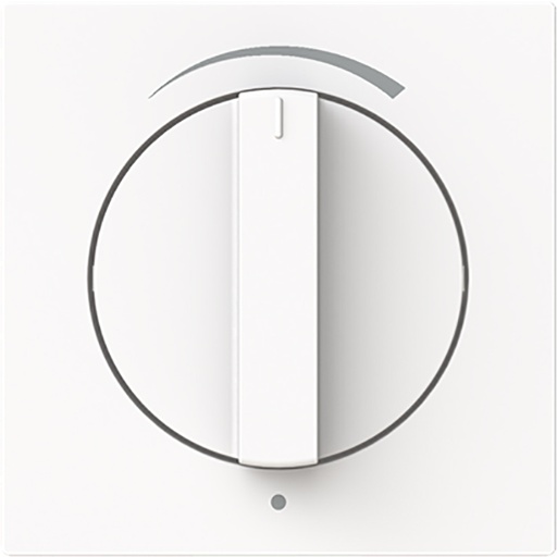 [E3ZUE] ABB Busch Volumen Regel Abdeckung Mit Knopf - 2CKA001710A4138