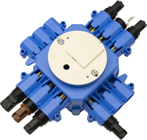 [E3ZVX] WAGO Aansluitdoos CHP60 Met 1-In 4-Uit Configuratie - 1SPA007182F2524