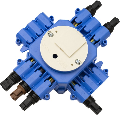 [E3ZVZ] Boîte De Jonction ABB WAGO RD 4 Sortie Monopolaire - 1SPA007182F2514