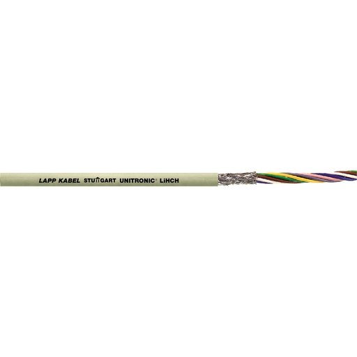 [E3T7B-X50] Lapp Unitronic LiHCH 2x0.34 Halogen Free Data Cable - 0037502 [50 Meters]