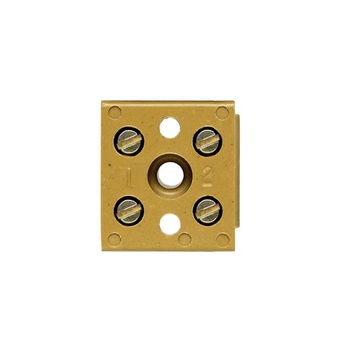 [E3TAW-X2] Weidmuller BK 2 CRN Ceramic Terminal Strip 4mm² - 0624720000 [2 Pieces]