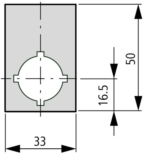 [E3TKC-X2] Noodstoplabel Geel 50x33mm - 216470 [2 Stuks]