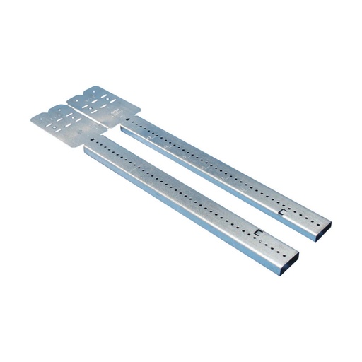 [E3TSA-X2] Telescoping Box Bracket 432-660mm With Mounting Points - 187191 [2 Pieces]