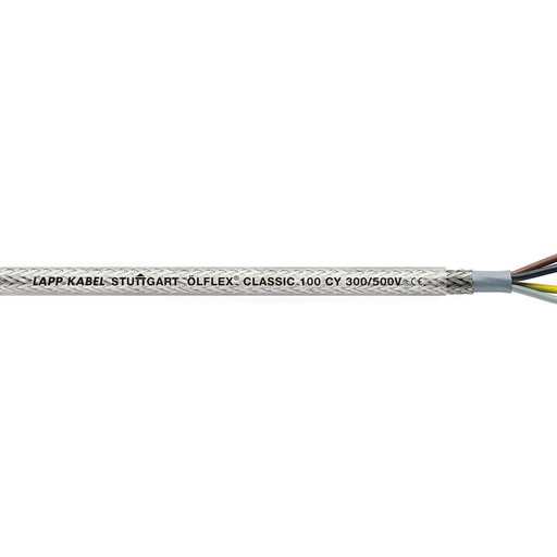 [E3TTU-X20] Lapp Olflex Classic 100 CY Shielded Control Cable 4G0.75 - 00350063 [20 Meters]