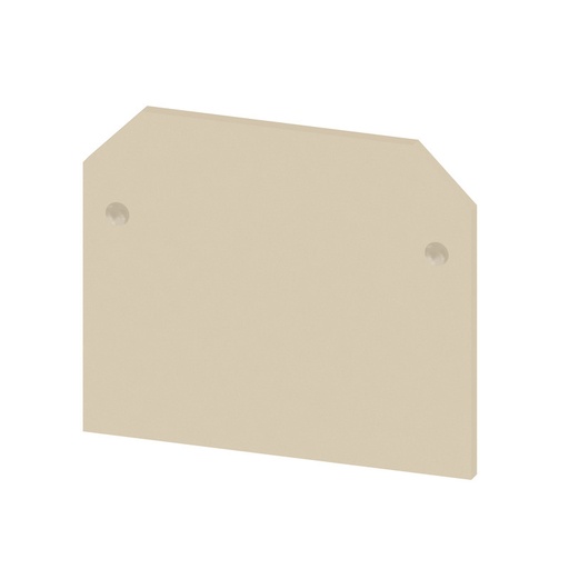 [E3TWE-X10] Weidmuller Terminal End Plate 36.5mm Beige - 0279560000 [10 Pieces]
