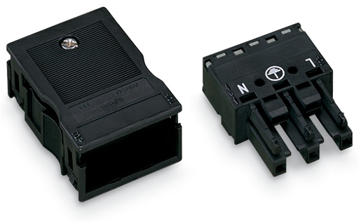 [E3TVD-X2] Wago 770-103 Conector Femenino De 3 Polos Con Alivio De Tensión - 770-103 [2 Piezas]