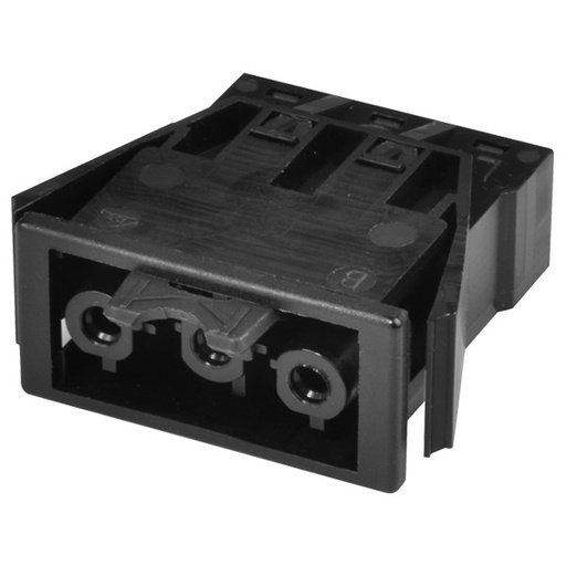 [E3UAP-X10] AC166 3-Pole Female Chassis Connector With Lock - 168863V [10 Pieces]